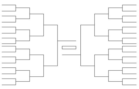 Printable 32 Team Bracket