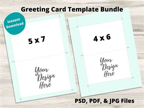 Printable 5x7 Cards
