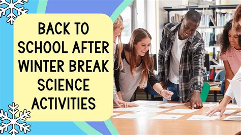 Printable Activities To Get Back Into School After Break