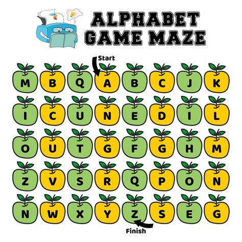 Printable Alphabet Games