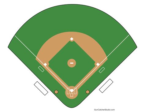 Printable Baseball Field Template