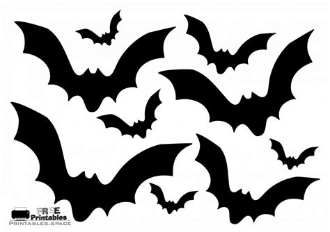 Printable Bats Halloween