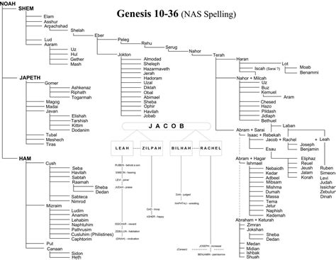 Printable Bible Family Tree