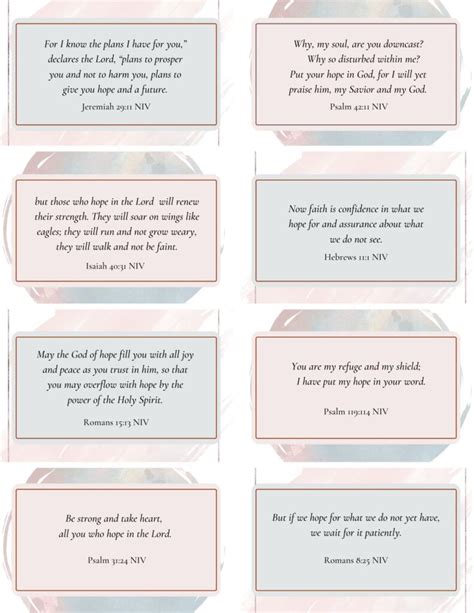 Printable Bible Verse Cards