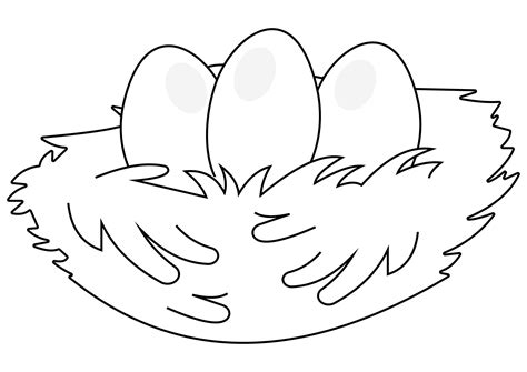Printable Bird Nest