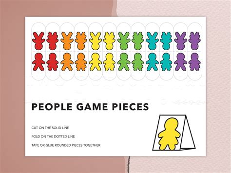 Printable Board Game Pieces