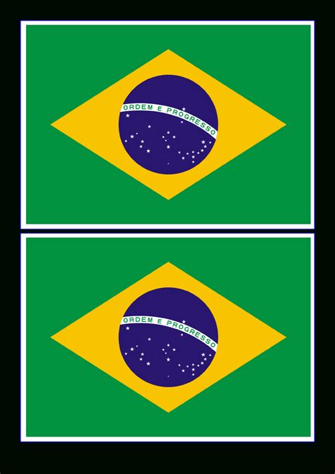 Printable Brazil Flag