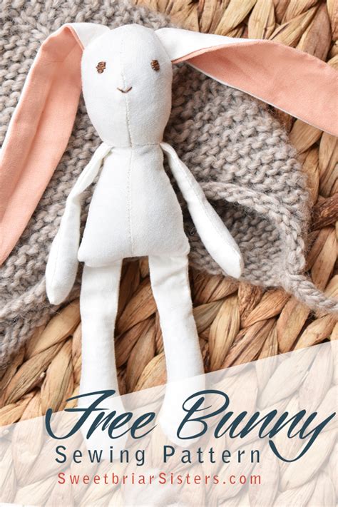 Printable Bunny Sewing Pattern