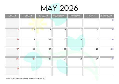 Printable Calendar 8 5 X 11