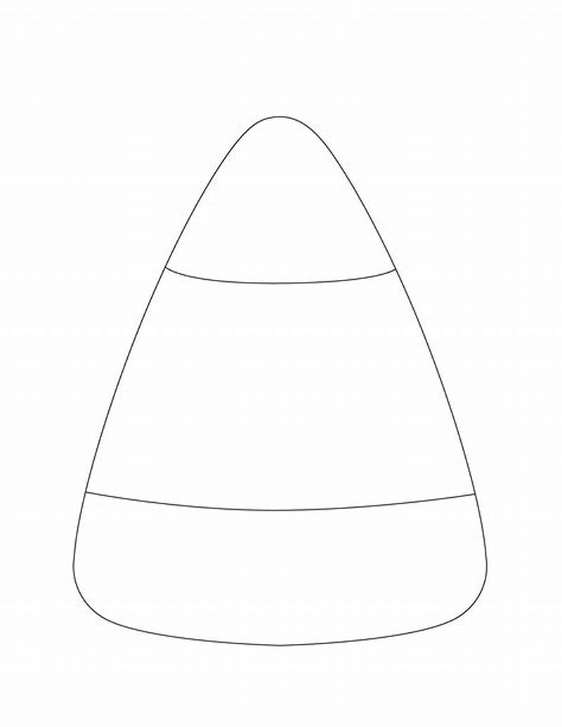 Printable Candy Corn Pattern