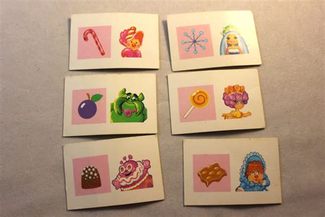 Printable Candyland Game Cards