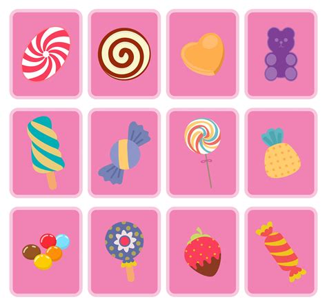 Printable Candyland Game Pieces