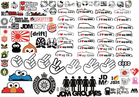 Printable Car Decals
