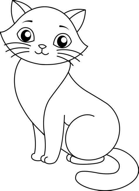 Printable Cat Template