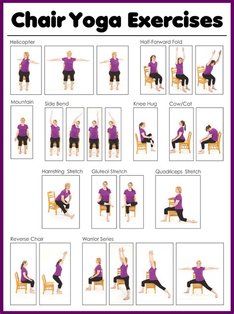 Printable Chair Exercises For Seniors Free