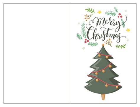 Printable Christmas Card Free