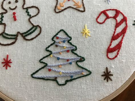 Printable Christmas Embroidery Patterns