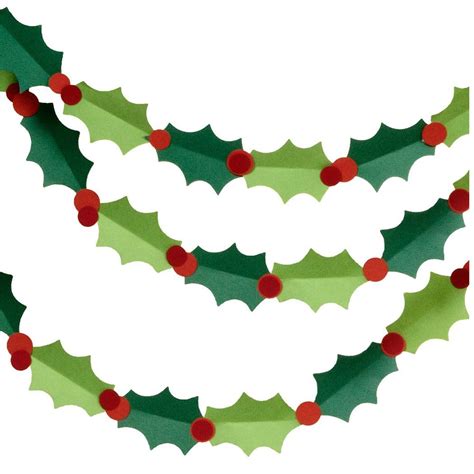 Printable Christmas Garland