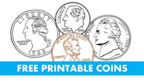 Printable Coins Free