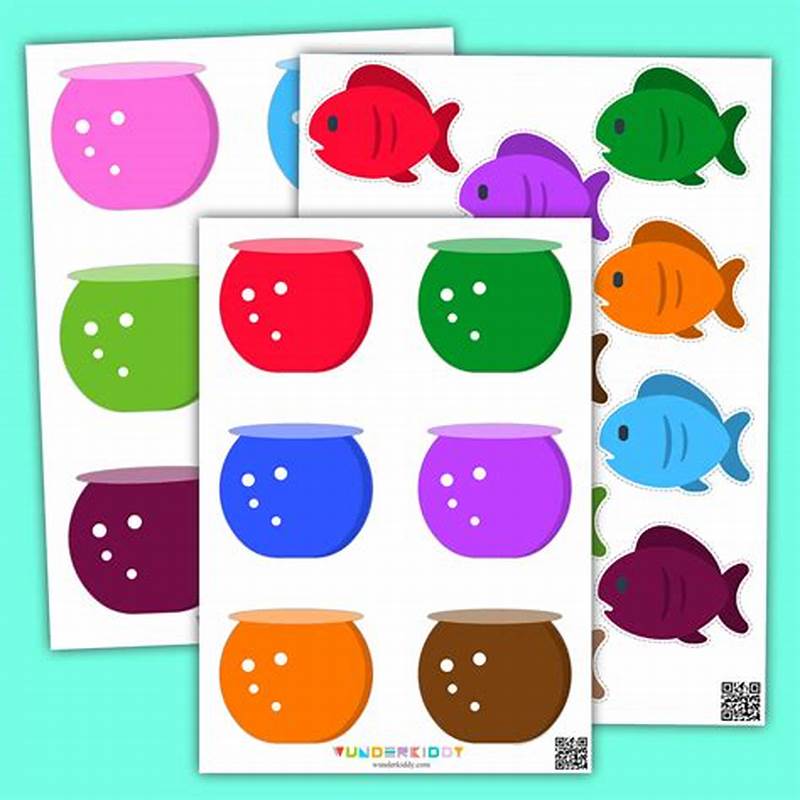 Printable Color Matching Game