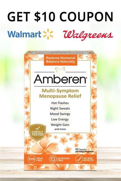 Printable Coupon For Amberen