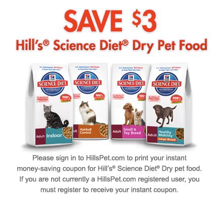 Printable Coupon For Science Diet Dog Food