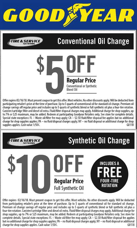 Printable Coupons For Goodyear Tires