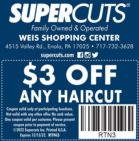 Printable Coupons For Supercuts