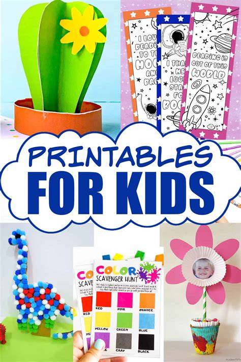 Printable Crafts For 9 Year Olds