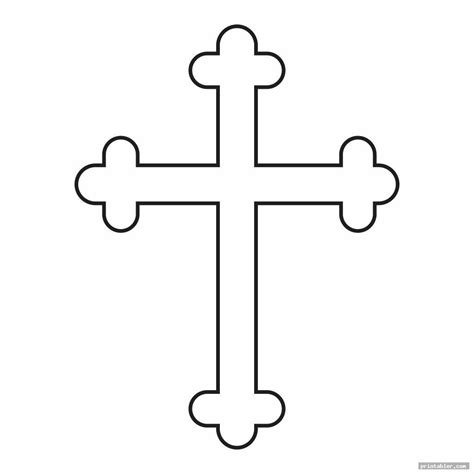 Printable Cross Stencils