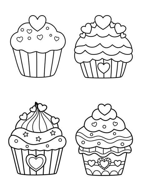 Printable Cupcaks