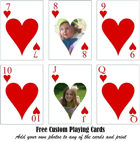 Printable Custom Playing Cards