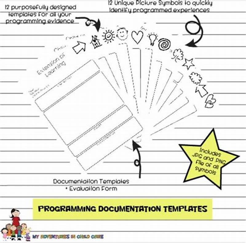 Printable Early Years Learning Framework Programming Templates