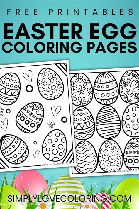 Printable Egg Coloring Pages