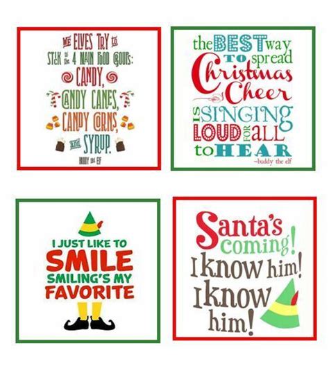 Printable Elf Quotes