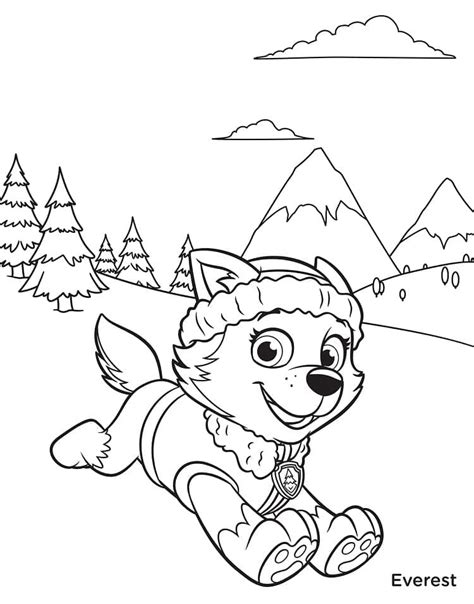 Printable Everest Paw Patrol