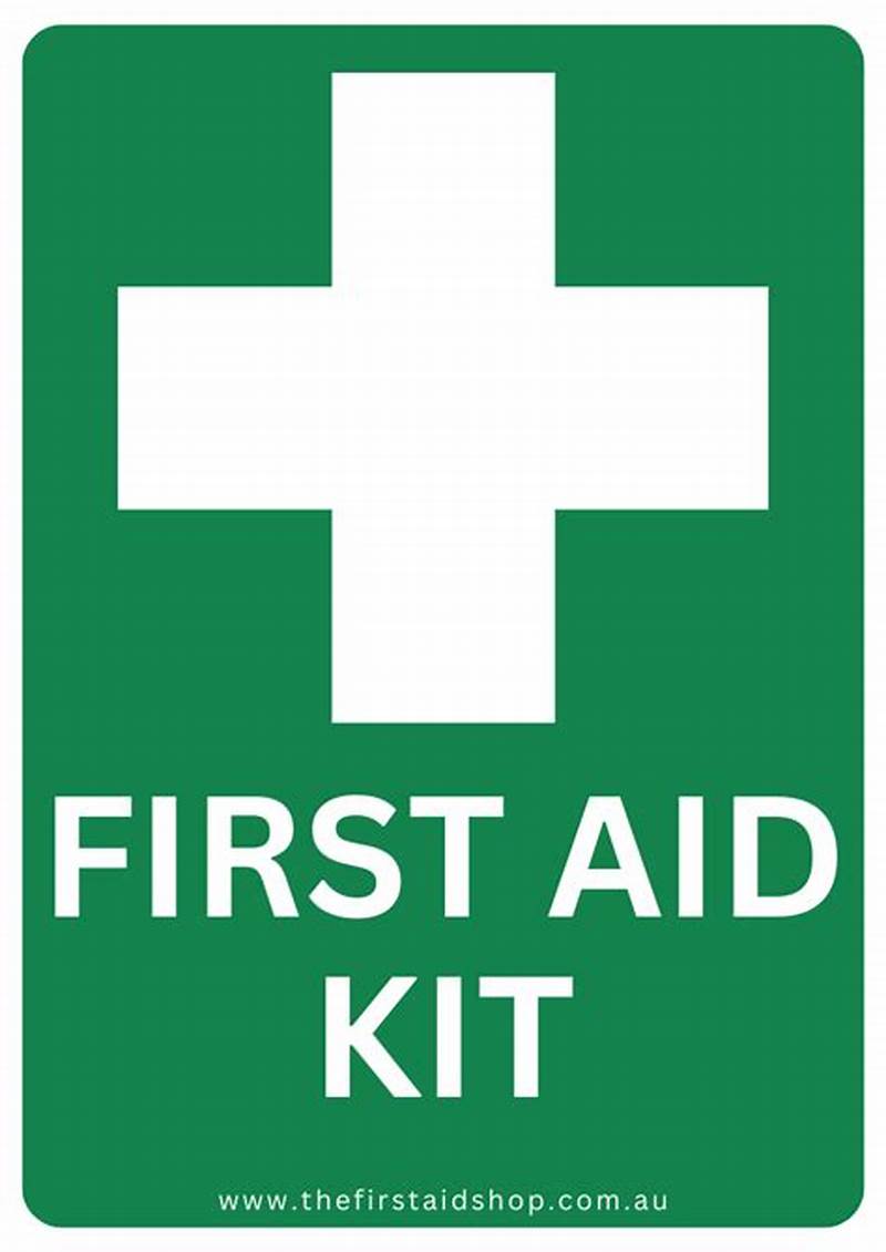 Printable First Aid Kit Sign