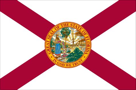 Printable Florida State Flag