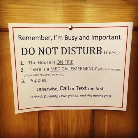 Printable Funny Do Not Disturb Signs For Office