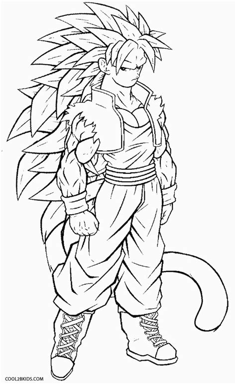Printable Goku Coloring Pages