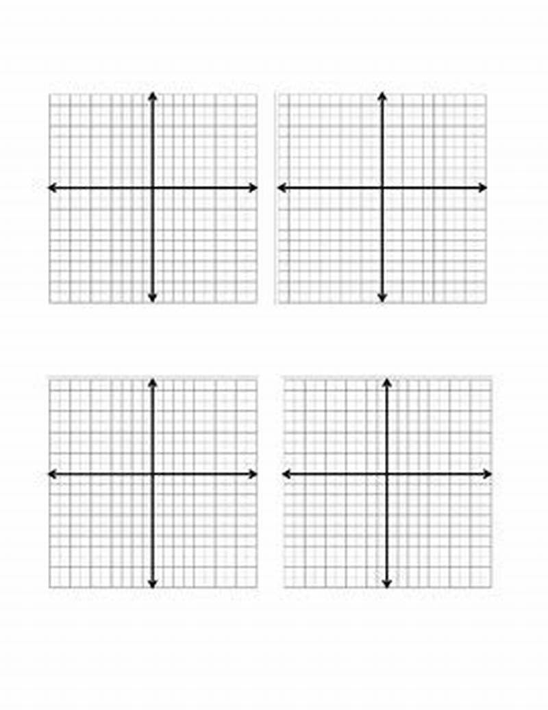 Printable Graph Paper With Multiple Graphs