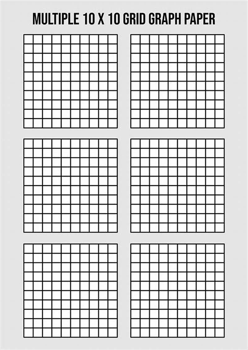 Printable Graph Paper With Multiple Grids