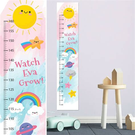 Printable Growth Chart For Wall