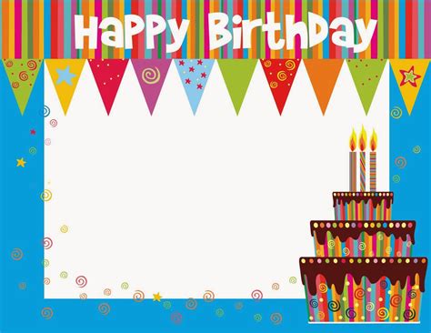 Printable Happy Birthday Templates