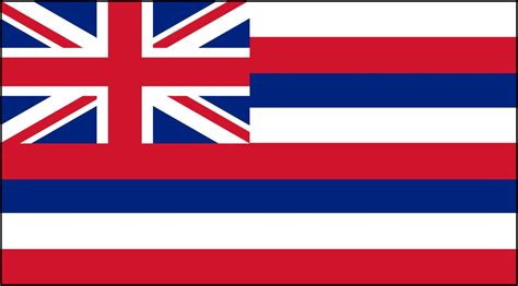 Printable Hawaii Flag
