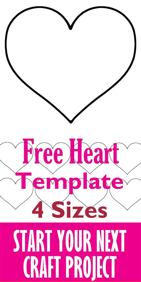 Printable Heart Pattern