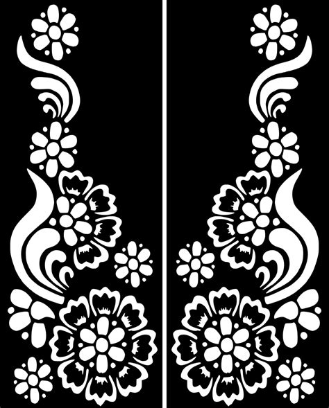 Printable Henna Stencils