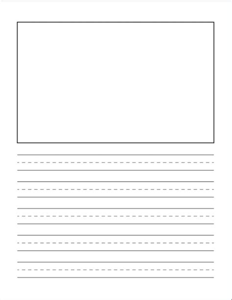 Printable Kindergarten Writing Paper