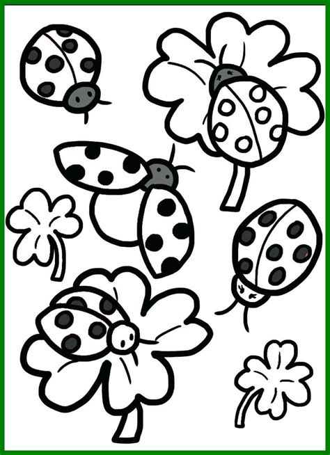 Printable Ladybug Coloring Pages