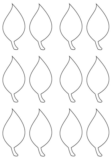 Printable Leaves Templates